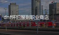 dnf怀旧服副职业商店位置一览